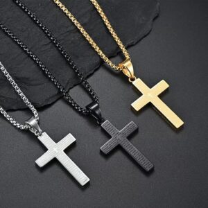Cross-Pendant Stainless Steel Pendant/Fashion Necklace for Men