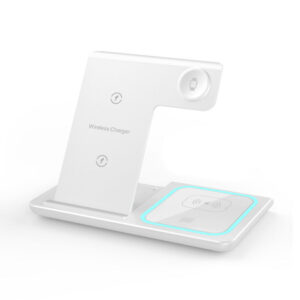 3-in-one Wiress Charging Docking Station Stand  Phone/Headphones/Watch