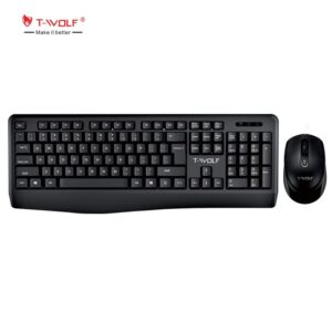 Wireless Keyboard/Mouse Combination Ergonomic 2.4 GHZ